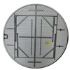 hotel restaurant white color temporary round table/outdoor straight legs style with connect frames