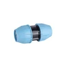 PP Compression Fitting Pipe an blue black Coupling