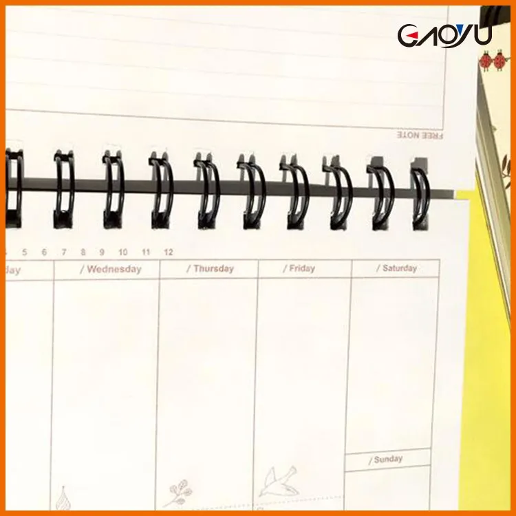 Best Agenda Organizer Power Bank Diary Event Custom Planner Spiral Notebook