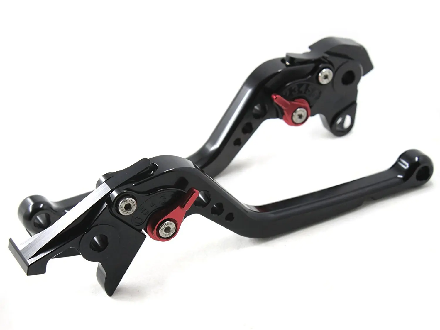 thumbnail image 2 of CNC Short Clutch Brake Lever Fit For Kawasaki Ninja 250R 400 2 of 9