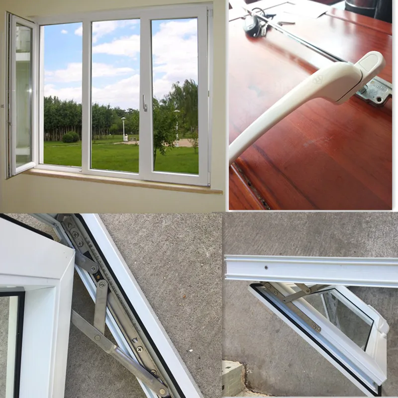 Professional Window and Door Manufacture PVC/UPVC Window Frames Used