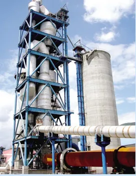 5-stage Vertical Cyclone Preheater In Cement Rotary Kiln 