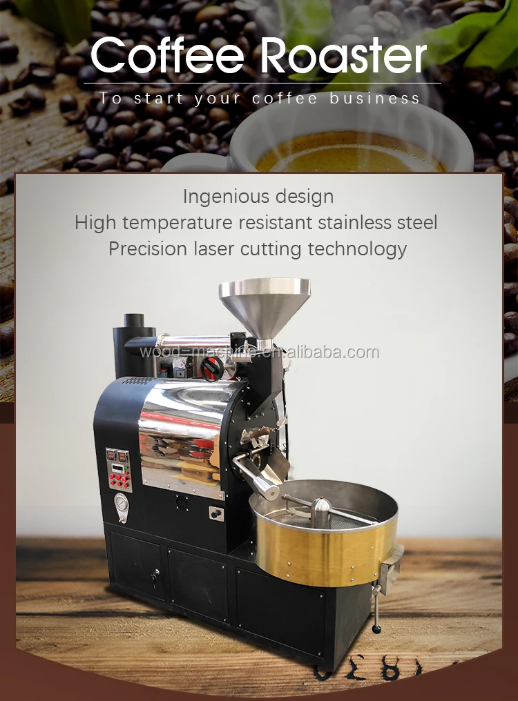 Coffee Roasting Machines 1kg 2kg 3kg 6kg 12kg 120kg Coffee Roasters For