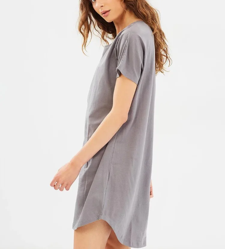 cotton t shirt dress wholesale