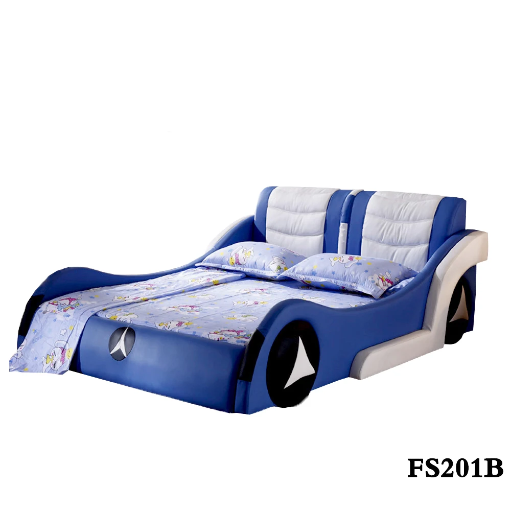 Fansheng bmw auto stijl kinderen bed, volwassen kinderen auto bed ...