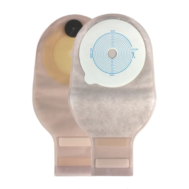 Folding Strap Type Disposable Ostomy Bags One Piece Ostomy Pouch Buy