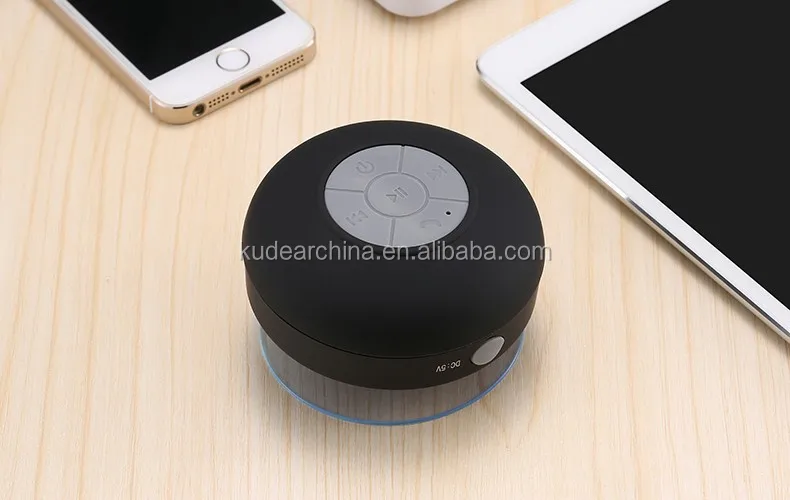 Best Selling Portable IPX5 Waterproof Bluetooth Speaker for Shower with Suction Cup - ANKUX.COM