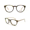 TURIN 2018 New Model Ready Stock Retro Round Vision Eye Glasses Women Oversized Acetate Demi Optical Eyeglasses Frame