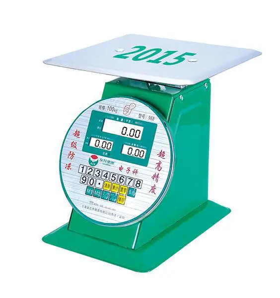 Heavy Duty Body Dual Display Electronic Spring Balance,1.5mm Thickness