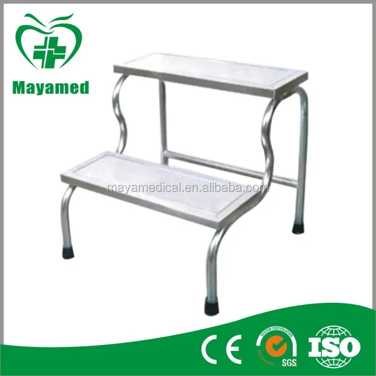 Myr127 Stainless Steel Patient Step/hospital Footstool /bed Double Layer Foot Step Buy