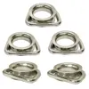 Stainless Steel thimble + D Ring
