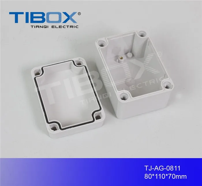 Standard 80*110*60 Small Screw Type Din Rail Mount Plastic Electrical Junction Box Buy