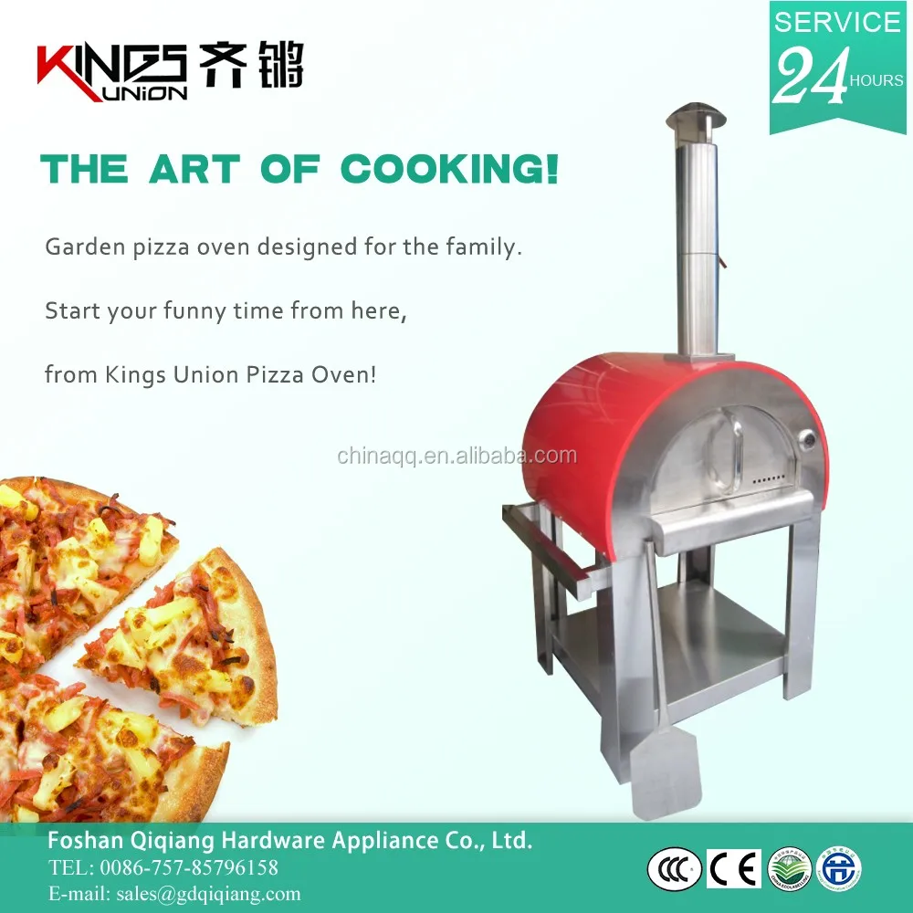 KU-006E مصنع توريد الايطالية فرن بيتزا يعمل بالحطب للمبيعات