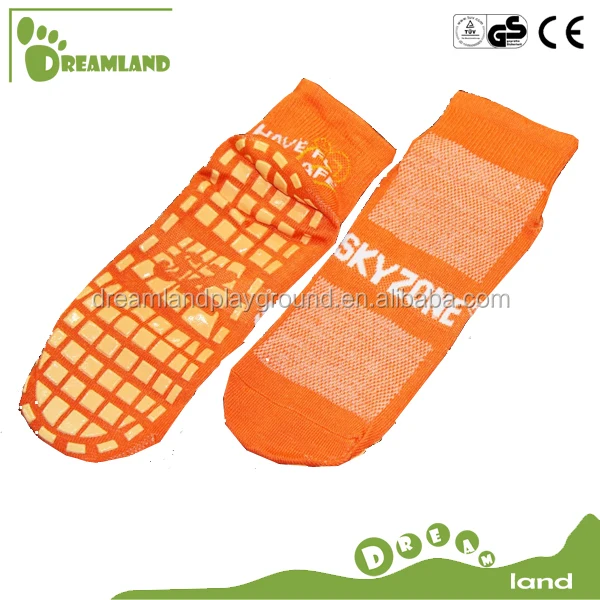 Free Sample New Custom Logo Design Trampoline Socks custom Non Slip Socks