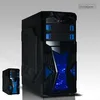 New Black ATX Mid Tower Front LED Fan Gaming PC Screwless Hot-Swap Computer Case