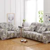 High quality flower pattern elastic sofa loveseat covers