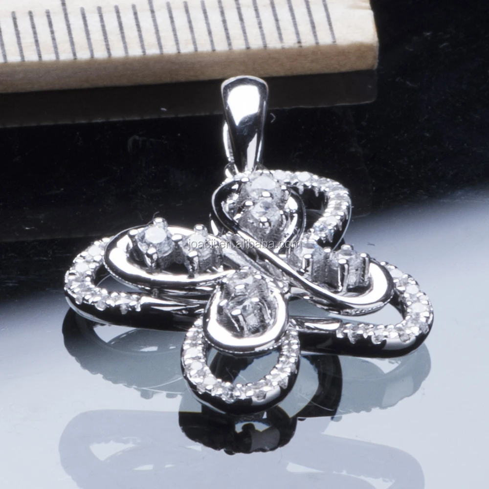Joacii Butterfly Style Pendant Chains Jewelry Sterling Silver Pendants