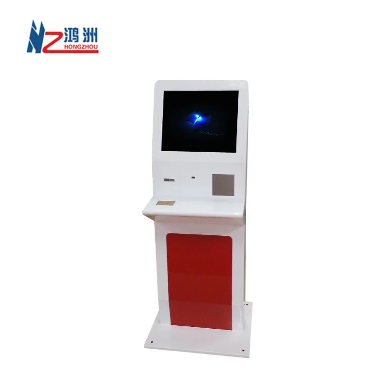 Indoor free standing parking kiosk machine for mall vending use
