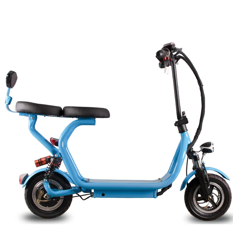 Оптовая продажа 10 дюймов 60 в 2 колеса портативный взрослых Электрический мощность мопед скутер Европа низкая цена от Гуанчжоу Китай