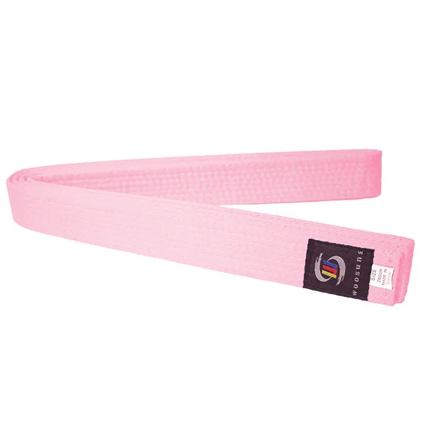 Karate Equipamento De Artes Marciais Pink Color Karate Belts Buy Pink