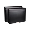 wholesale custom A4 Business genuine leather portfolio file folder