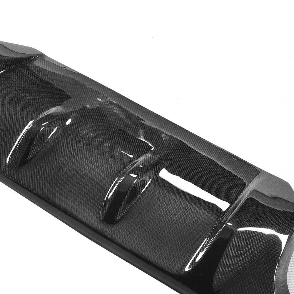 Q50 Carbon Fiber Rear Car Diffuser For Infiniti Q50 Base Sedan 4door