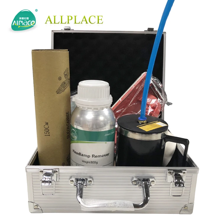 Allplace Newest 1100ml Headlight Surface Polishing Repair Headlight Restoration Kit
