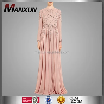 long sleeve silver maxi dress