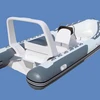 recreational fiber glass rowing boats