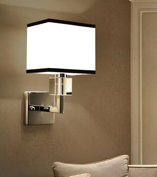 Decorative Wall Mounted Led Hotel Bedside Lamp With Outlets Buy