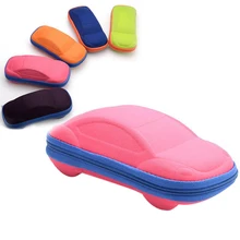 2016 Brand New Children Car Glasses Case Box Cute Glasses Bag Baby Toy Box Stationery Pencil Cases Kids Sunglasses Box