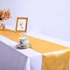 High quality good sale 30x275cm wedding party satin table runner