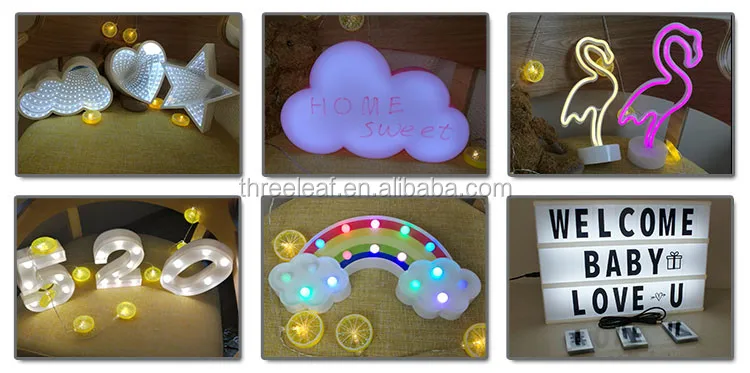 A4 size cinematic light box cinema lightbox with letters