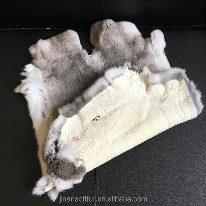 High Quality Skin Dyed Color Real Rex Rabbit Fur Pelts For Garment