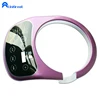 Complicated complex curved distorted crooked surface shape structure IMD decorative protective plastic resin injection molding