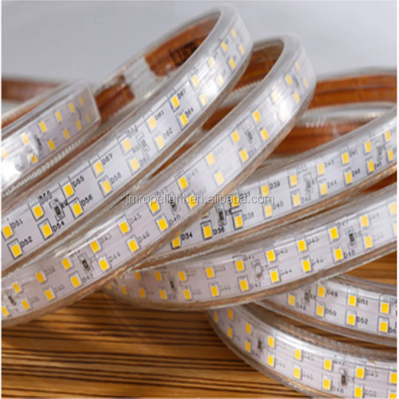 factory price good quality smd 2835 double line 180leds/m 12mm copper profile led strip light