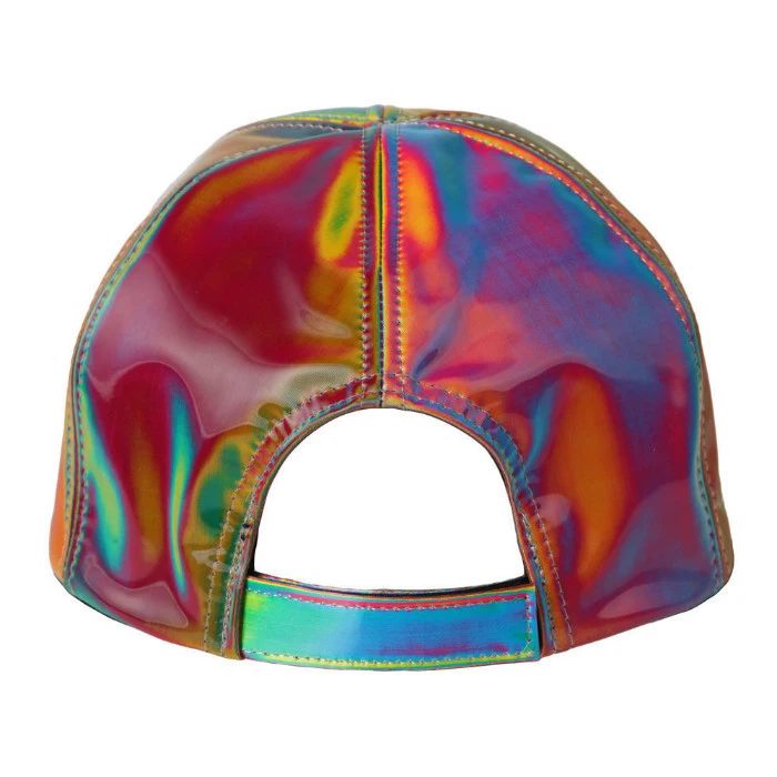 Customize 3d Hologram Effect Cap Iridescence Color Change Holographic