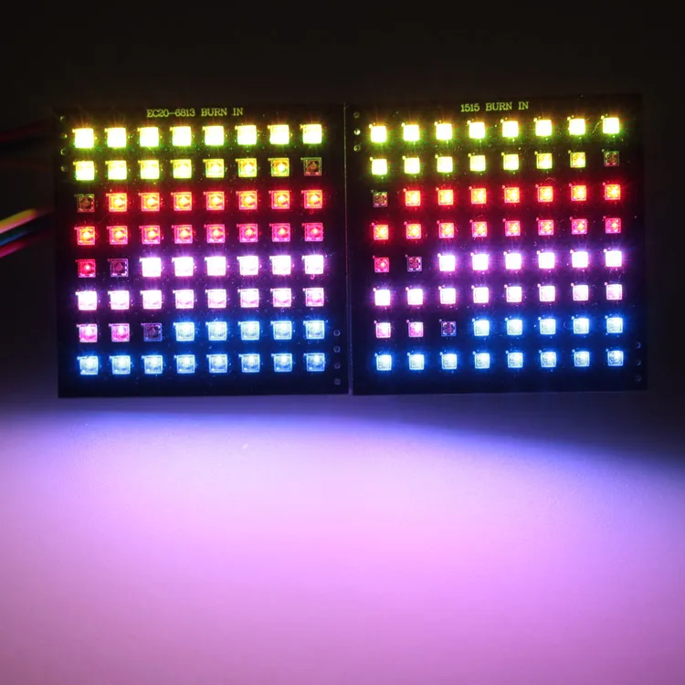 Full color smd led apa102 2020 addressable led panel