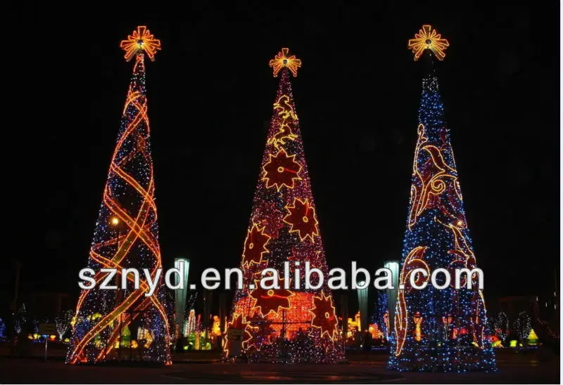 2016 Outdoor Led Metal Tree Christmas Decoration Buy Christmas