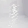durable custom acrylic donut wall stand display