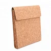 Factory custom cork file bag/natural color cork paper document bag/vegan cork document holder