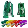 Best selling classic style favorable price funny school stationery pocket colorful hard ABS plastic cute stapler