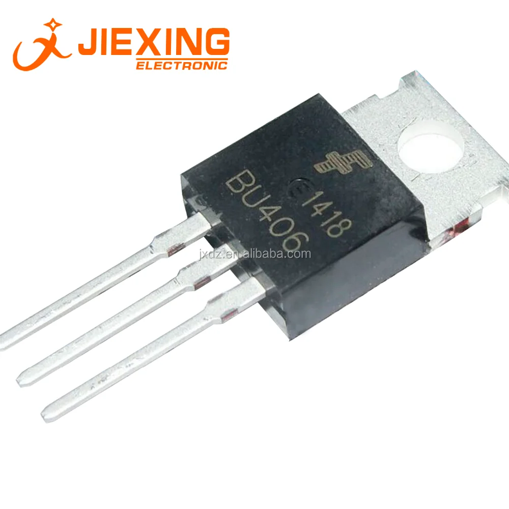 10pcs High Voltage Switching Transistor BU406 TO-200