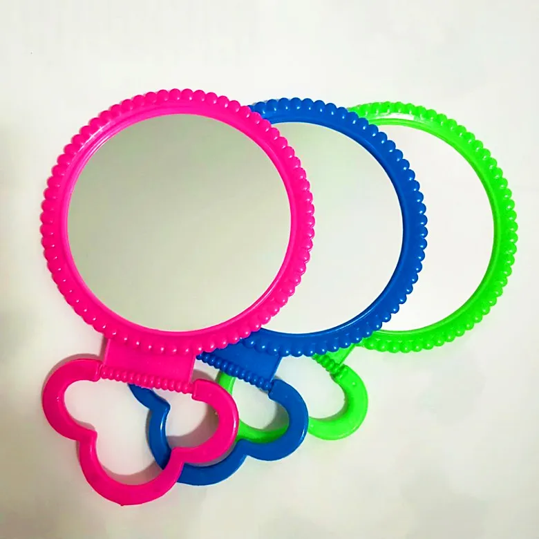 Fashion Cheap Plastic Mirror With Singlesided As Well As Hand Plastic