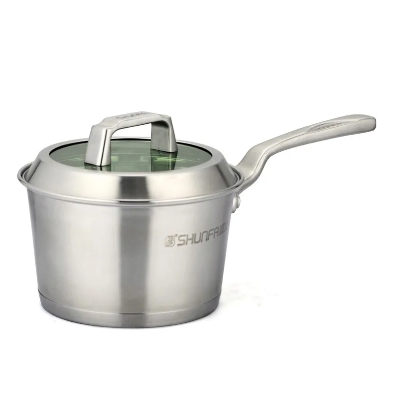 Eco Friendly Professional Cooking Milk Warmer Food Grade Milk Pot 16cm