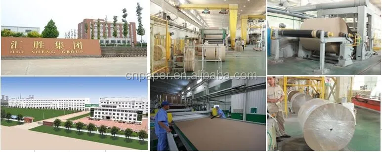 Textile Cone Tube Wood Pulp Paper Board 200~600gsm