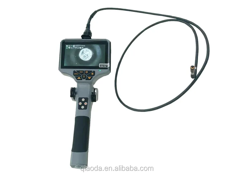 High Quality 1mp 4mm Pipe Borescope Inspection Camera With 5 Inch