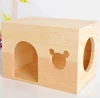 Custom bite-resistant pine squirrel House villas Small pet Meter window cabin chinchillas wooden nest