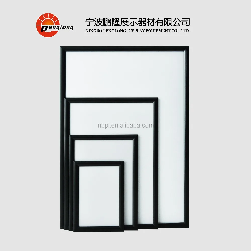 aluminum snap frame changeable