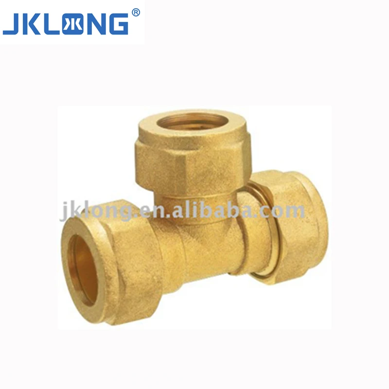 Union 3/8" NPT Female NEW Polished Chrome-Plated Red Brass Pipe Fitting